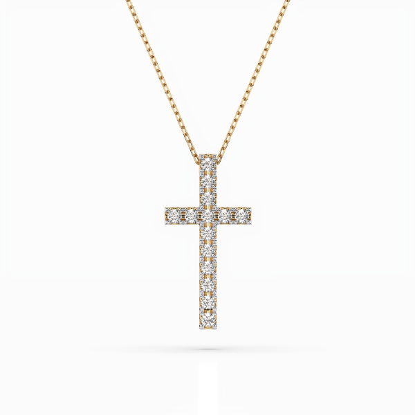 CARA DIAMANTI Златно колие с диаманти K104-10025Y