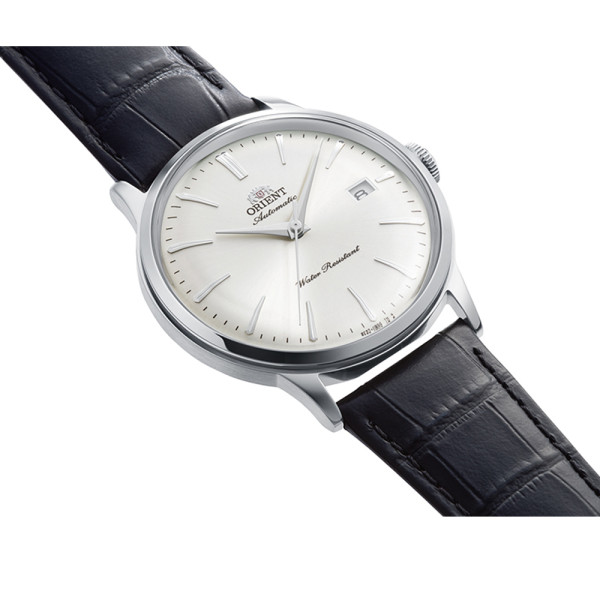 orient ra ac0031s мъжки класически часовник черна кожена каишка classicwatches.bg