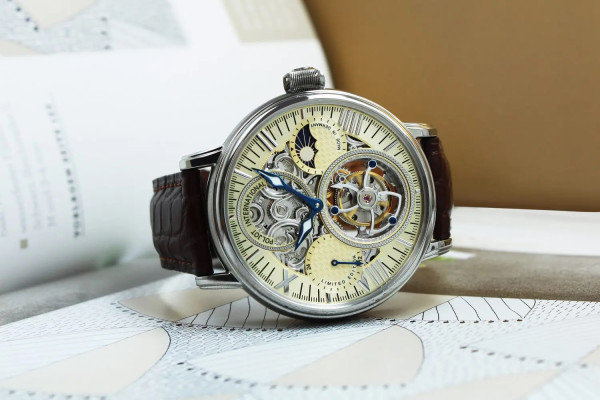 POLJOT INTERNATIONAL TOURBILLON SKELETON OSEM 43MM LIMITED EDITION 100PIECES 3360.T88-C