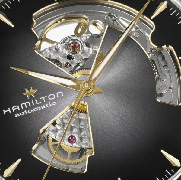 hamilton jazzmaster open heart h 10 механизъм classicwatches.bg