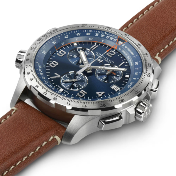 HAMILTON KHAKI AVIATION X-WIND GMT 46MM H77.922.541