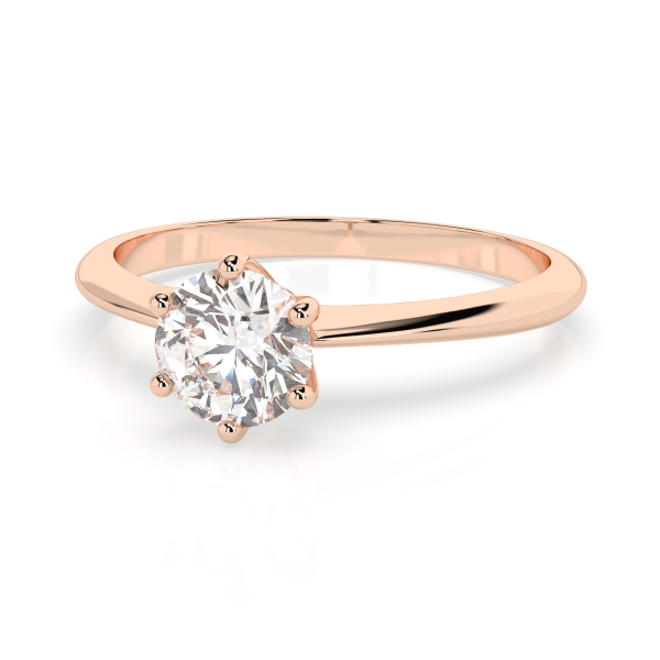 Cara пръстен с диамант 0.3 ct GIA сертификат K101-10027R