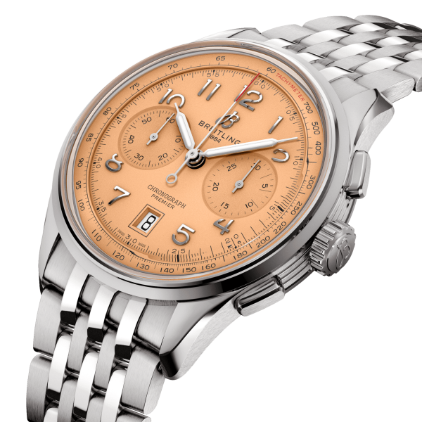 BREITLING PREMIER B01 CHRONOGRAPH 42 MEN'S WATCH AB0145331K1A1