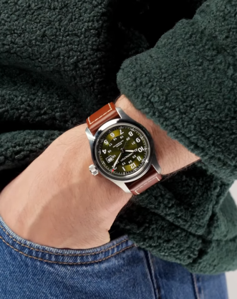 Hamilton Khaki Field Auto с водоустойчивост до 100 м