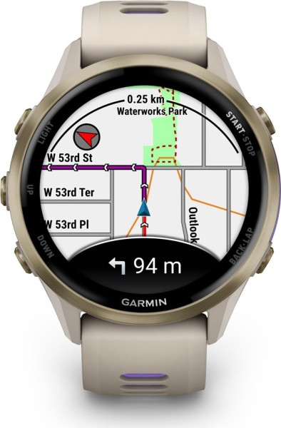 СМАРТ ЧАСОВНИК GARMIN FORERUNNER 970 SOFT GOLD TITANIUM 47 ММ  010-02969-12