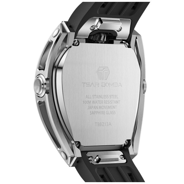 TSAR BOMBA Pulse Reactor Automatic Silver Black TB8213SB