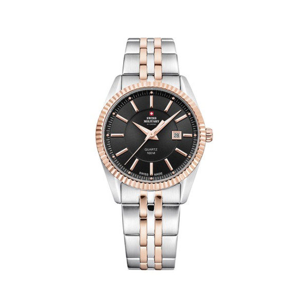 SWISS MILITARY by CHRONO SM34066.06 дамски часовник с черен циферблат – classicwatches.bg