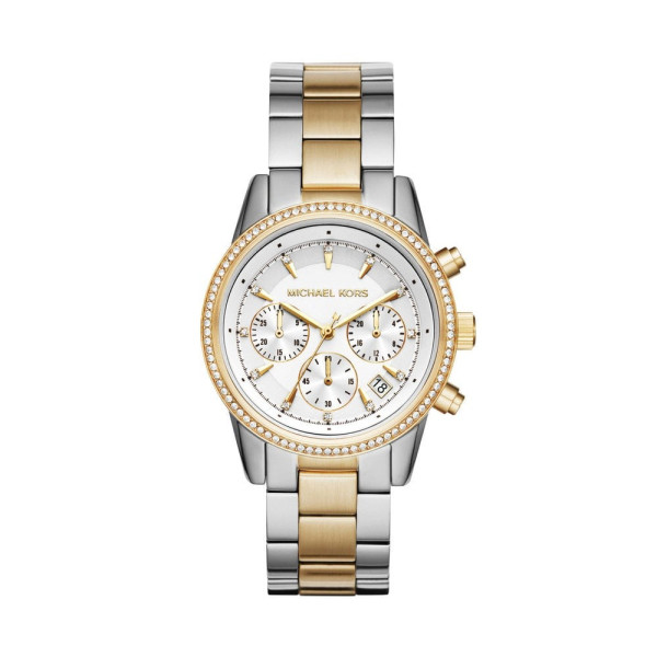дамски часовник michael kors mk6474 с бял циферблат classicwatches.bg