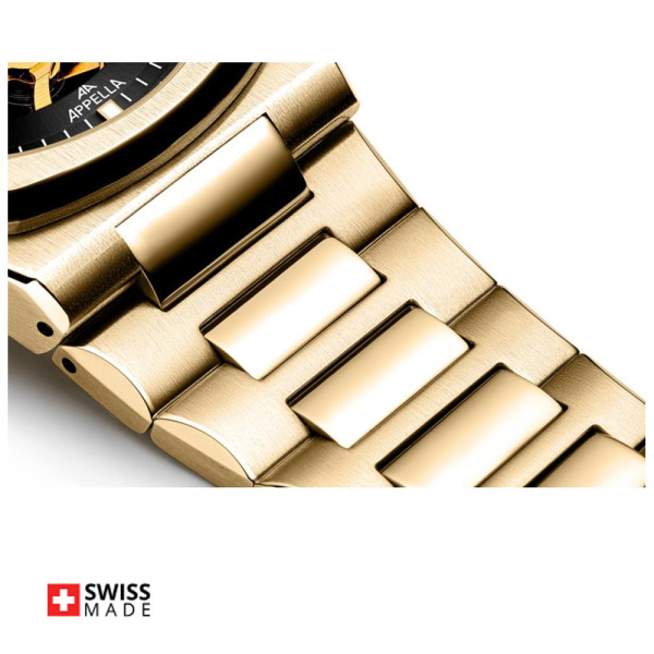 Appella L12006.1114AS швейцарски часовник Catena SA800 ClassicWatches.bg