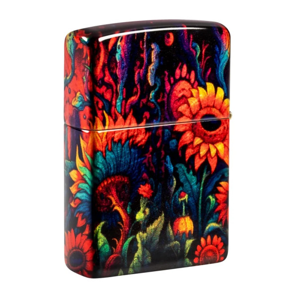 Запалка Zippo - Spooky Sunflower Design