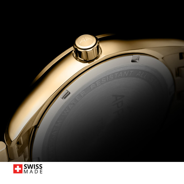 часовник Appella L70003.1113QF мъжки модел със златисти детайли classicwatches.bg