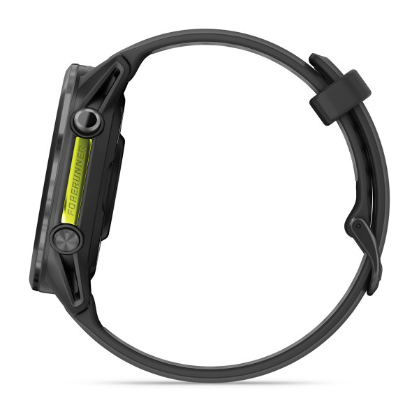 Garmin Forerunner 970 Carbon Grey DLC Titanium с Black корпус и Black/Translucent Whitestone каишка 010-02969-10