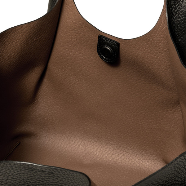 ДАМСКА ЧАНТА , ЕСТЕСТВЕНА КОЖА-РЪЧНА ИЗРАБОТКА GIANNI CHIARINI 9720/BLACK