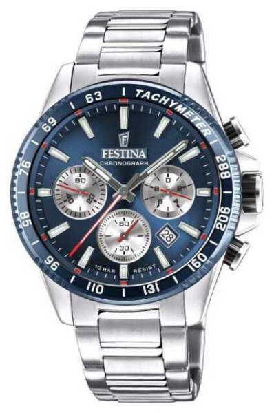 FESTINA CHRONOGRAPH 45MM MEN`S WATCH  F20560/2