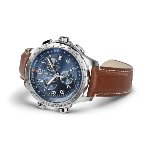 HAMILTON KHAKI AVIATION X-WIND GMT 46MM H77.922.541