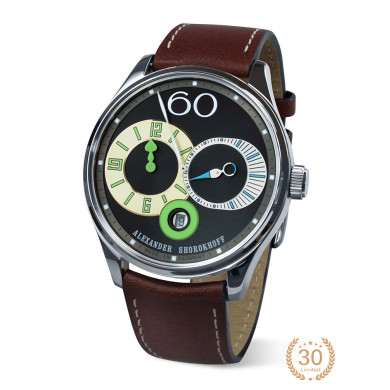 ALEXANDER SHOROKHOFF REGULAR AUTOMATIC 43.5MM MEN'S WATCH LIMITED EDITION 30PIECES AS.R03-4