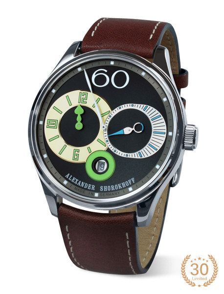 ALEXANDER SHOROKHOFF REGULAR AUTOMATIC 43.5MM MEN'S WATCH LIMITED EDITION 30PIECES AS.R03-4