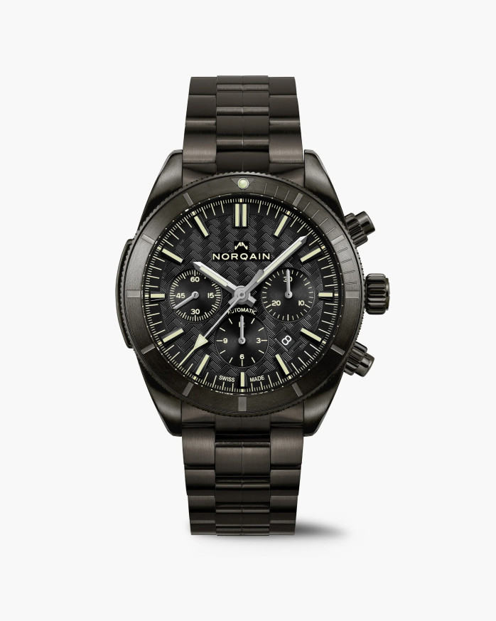 norqain-n1200-19b01-b01-front-classicwatches.bg – Часовник NORQAIN Adventure Sport Chrono 44mm N1200.19B01.B01 черен циферблат – classicwatches.bg