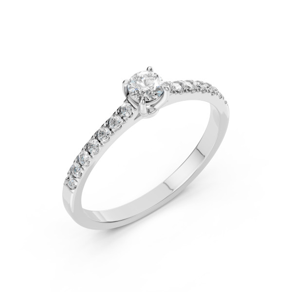Cara пръстен с диаманти 0.30 + 0.21 ct GIA сертификат K101-10012W