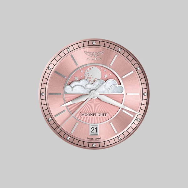 АVIATOR DOUGLAS MOONFLIGHT 36MM V.1.33.0.257.4