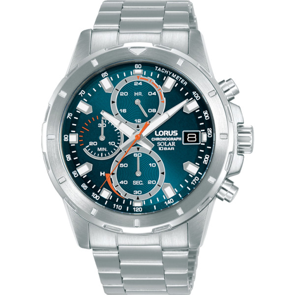 Lorus RZ603AX9 мъжки соларен хронограф със светлосин циферблат – ClassicWatches.bg