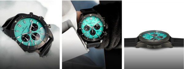 NORQAIN Adventure Sport Chrono DLC с прозрачeн гръб и гравюра – classicwatches.bg