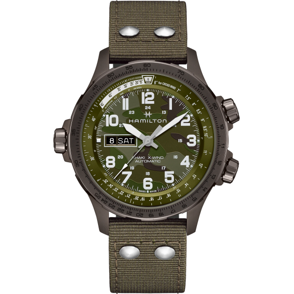 HAMILTON KHAKI AVIATION X-WIND  45MM H77775960