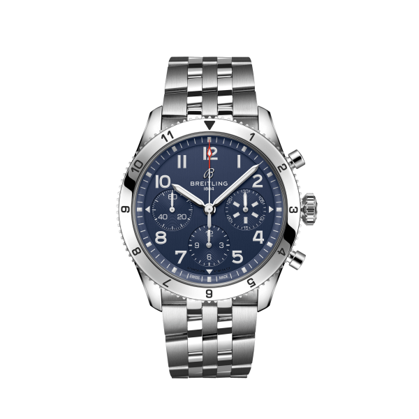 BREITLING CLASSIC AVI CHRONOGRAPH 42 TRIBUTE TO VOUGHT F4U CORSAIR MEN'S WATCH  A233801A1C1A1