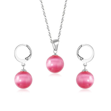 Комплект дамско колие и обеци Lee Cooper LC.S.01457.380