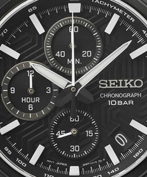 SEIKO SPORT CHRONO 39,4MM MEN'S WATCH SSB421P1