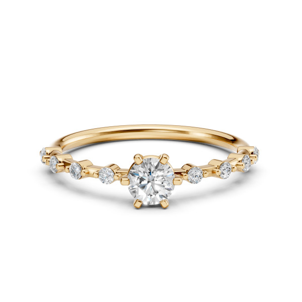 Cara пръстен с диаманти 0.40+0.16 ct GIA сертификат K101-10190R