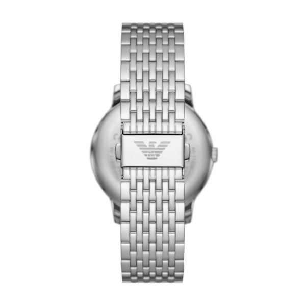 мъжки часовник emporio armani ar11599 – корпус и верижка от неръждаема стомана, изглед отзад – оригинален от ClassicWatches.bg