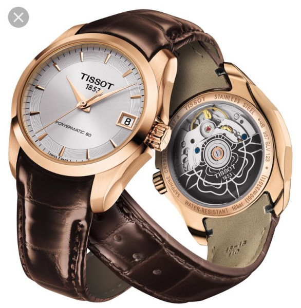 TISSOT COUTURIER POWERMATIC 80 32MM LADIES WATCH T035.207.36.031.00