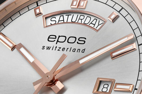 часовник epos 3501.142.34.98.44 изглед отпред sunray циферблат classicwatches.bg