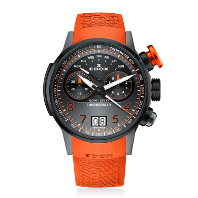 ЧАСОВНИК EDOX CHRONORALLY 45MM 38003-TINGNOCAO-GNO 38003 TINGNOCAO GNO