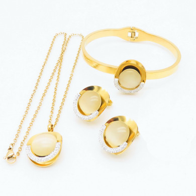 Комплект дамско колие, гривна и обеци Lee Cooper LC.S.01609.110