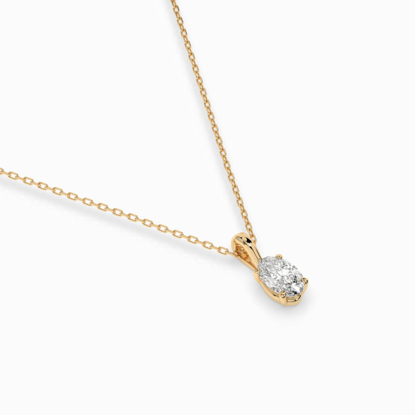 Cara колие с диамант 0,30 ct GIA сертификат K104-10069Y OV