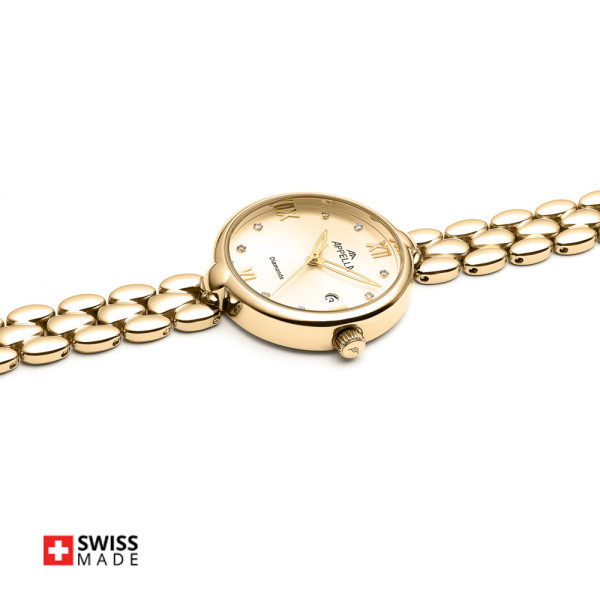 Appella L50007.1181DQ дамски часовник с диаманти ClassicWatches.bg