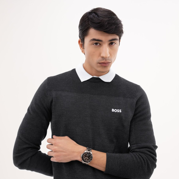 HUGO BOSS 1514295 мъжки спортен часовник с тъмносин безел – classicwatches.bg