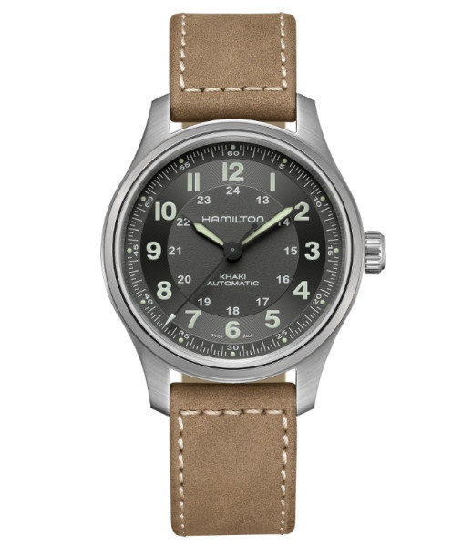 ЧАСОВНИК HAMILTON KHAKI FIELD TITANIUM 42MM H70.545.550