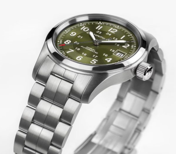 мъжки часовник Hamilton H70455160 със зелен Sunray циферблат – ClassicWatches.bg