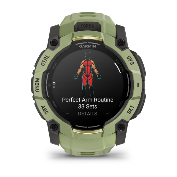 Garmin Instinct 3 Amoled Fern Green с Fern Green каишка 010-03020-02