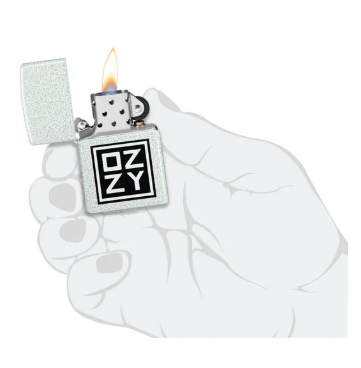 Zippo Ozzy Osbourne запалка, Block Design
