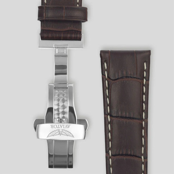 ЧАСОВНИК AVIATOR DOUGLAS DAY-DATE 45MM V.3.20.0.140.4