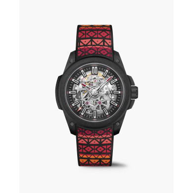 Часовник NORQAIN Wild ONE Skeleton 42mm Hakuna Mipaka Limited Edition N3000.07Q17.B24
