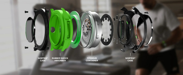 Часовник NORQAIN Wild ONE Skeleton 42mm Gecko NNQ3000QBE2AS/B014 – лек корпус 78 грама, устойчив на удари – classicwatches.bg