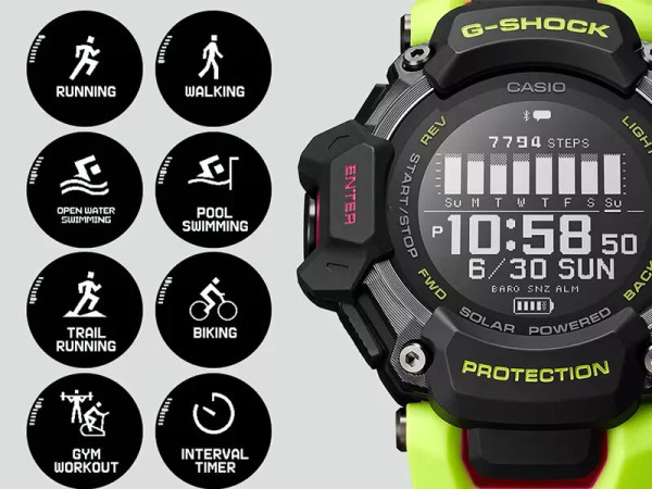 CASIO G-SHOCK GBD-H2000-1A9ER