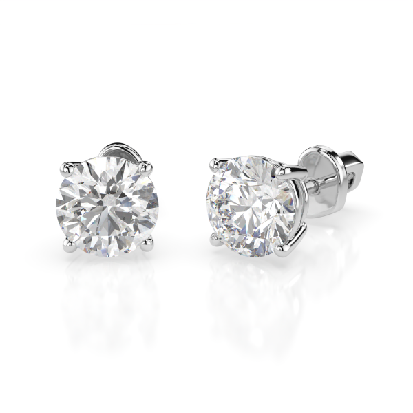 Cara обеци с диаманти 1.40 ct GIA сертификат K102-10012W