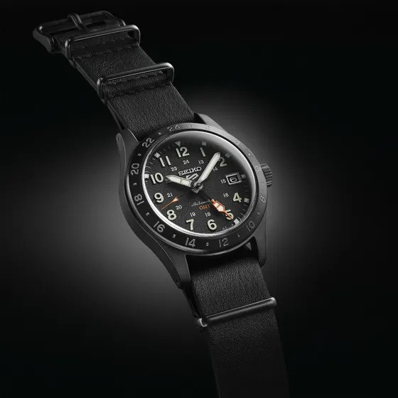 SEIKO 5 SPORT GMT 39MM MEN'S WATCH SSK025K1