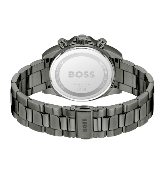 HUGO BOSS 1514299 мъжки спортно-елегантен хронограф с черно PVD – classicwatches.bg